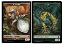 Beast (0024) // Hamster (0022) Double-Sided Token